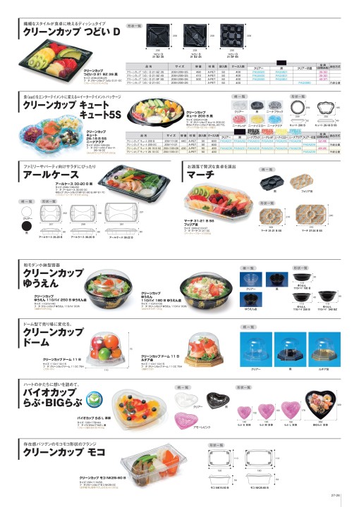 クリーンカップ　つどい　S　18　BZ　クリアー　本体のみ　#PAQS780　600個入　ケース販売　大型商品　取り寄せ品　リスパック バイオカップ つどい S - 包装資材・食品容器のパックウェブ.ビズ